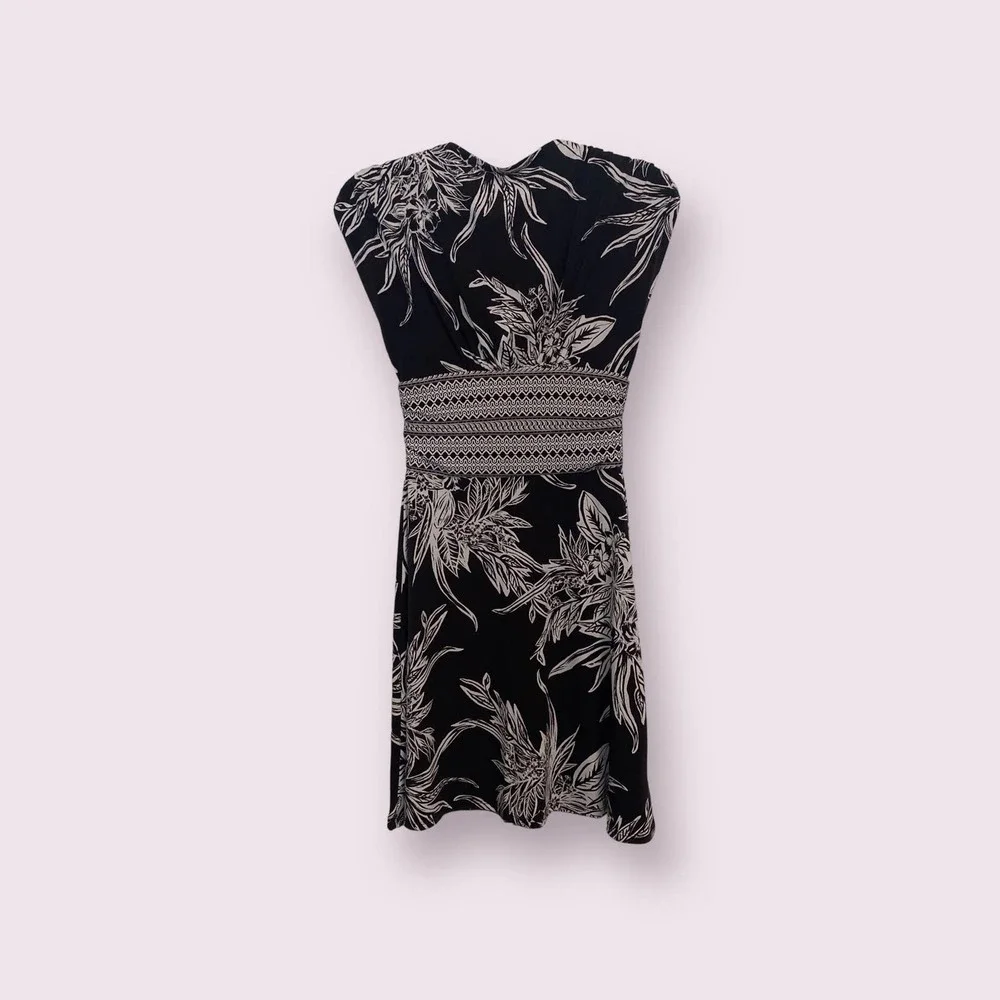 Max & Cleo Tropical‎ Print Knee Length Dress